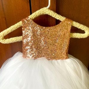 BRAND NEW Flower girl dress size 5T